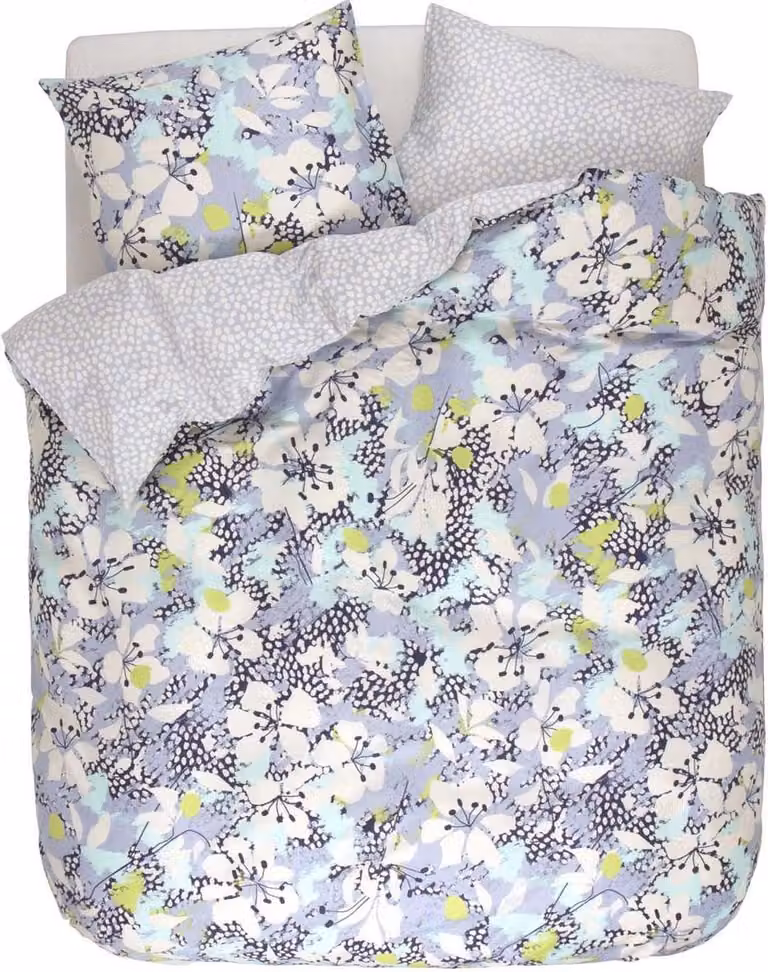 ESPRIT Puako Dekbedovertrek Lits-jumeaux Blauw 240x200/220 cm