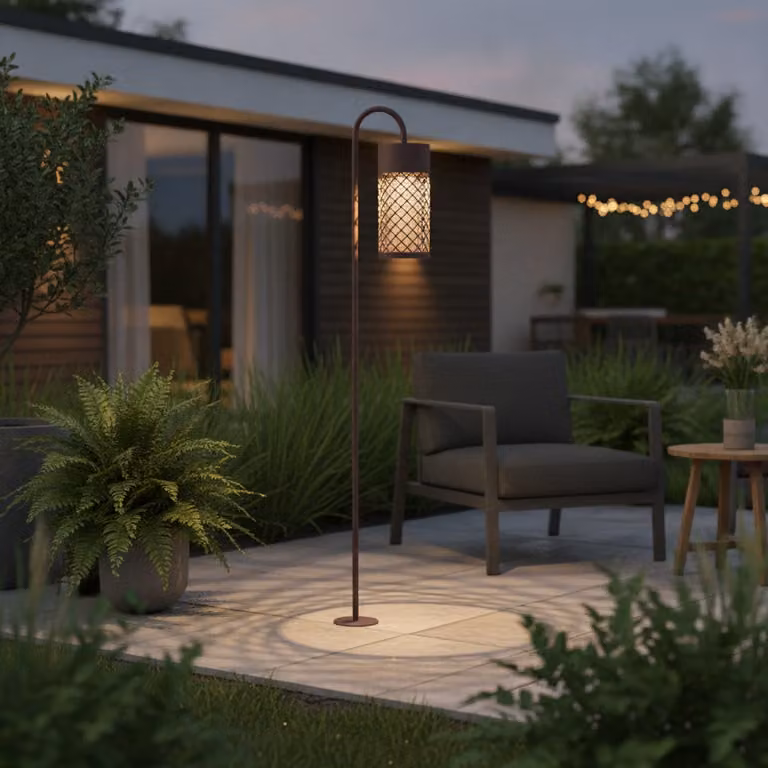 Lyora LED Tuinlamp Motley Bruin 100 cm