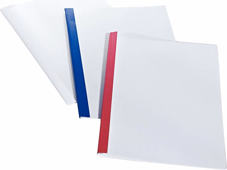 Leitz omslagen voor thermische bindmachines, blauw, 30 x 21,5 cm, 3 mm