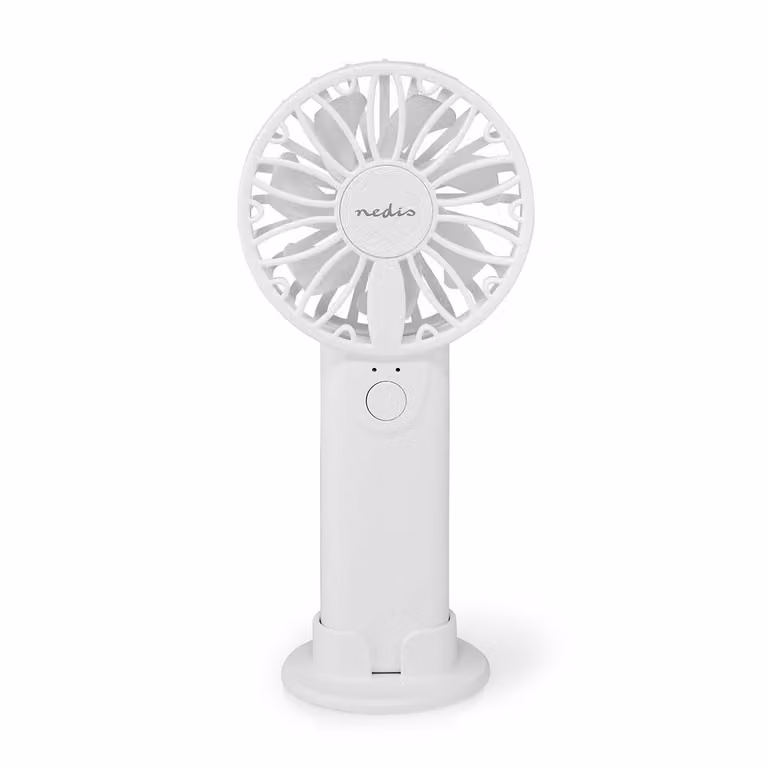 Nedis FNHH1WT Handventilator, wit, 6 cm