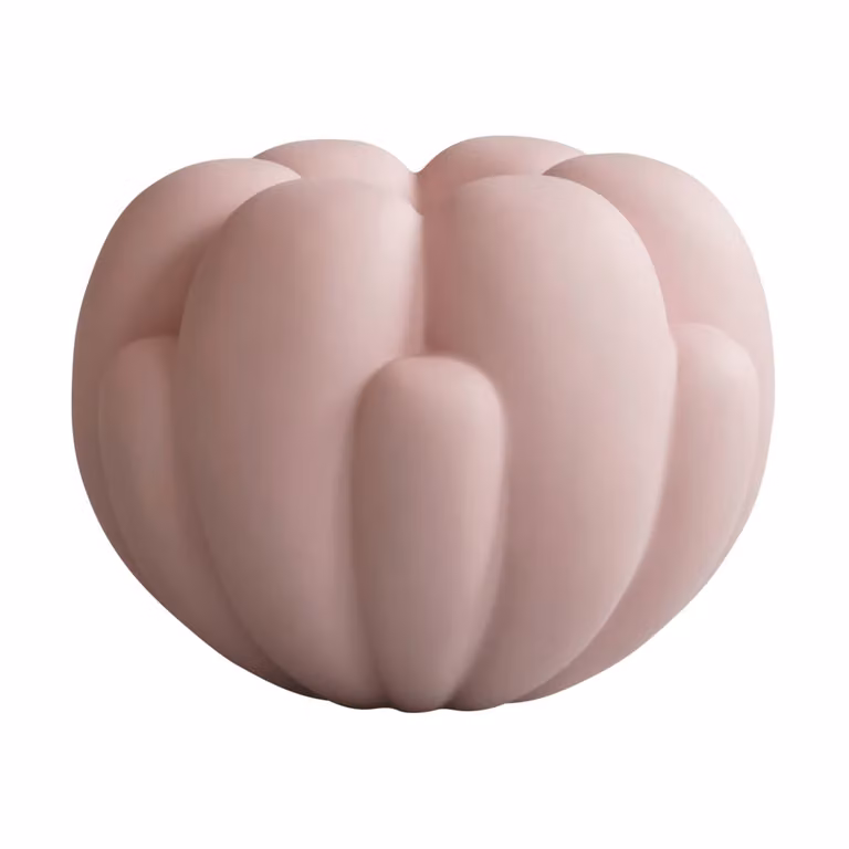 101 Copenhagen Bloom vaas petit Rose H 24 cm B 22,5 cm