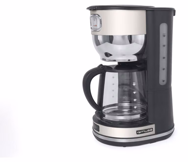 Muse MS-220 SC koffiezetapparaat voor filterkoffie, 1,4 liter, wit