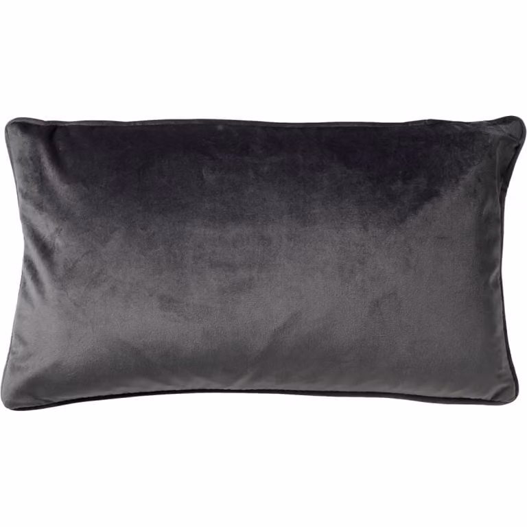 Sierkussen Finn Dutch Decor Charcoal Gray 30x50 cm