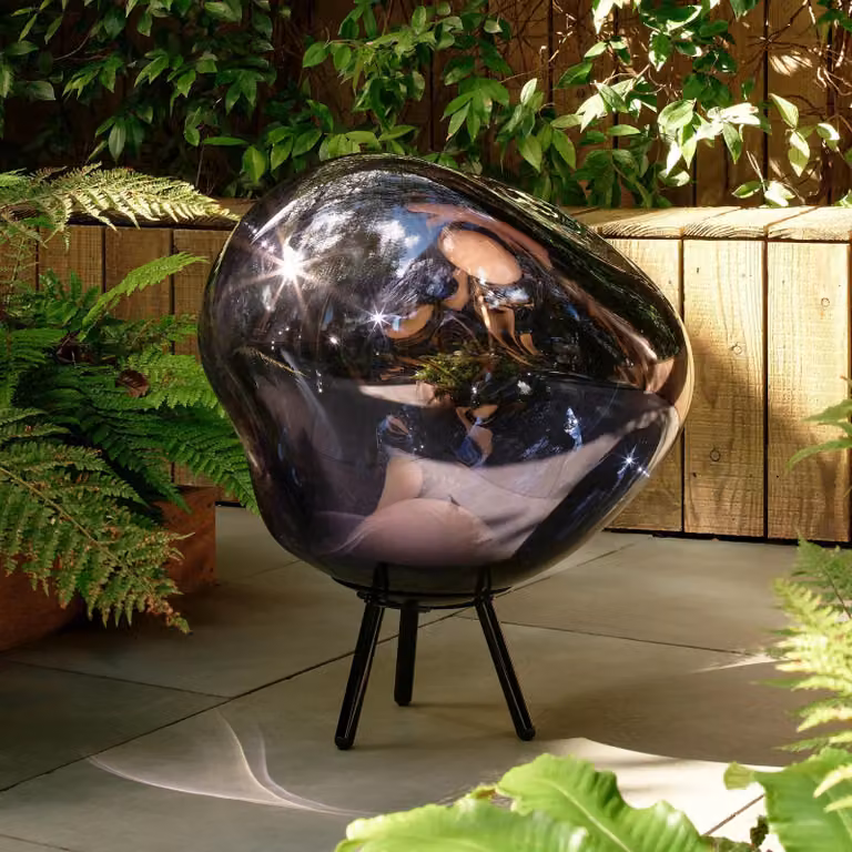 Tom Dixon Melt Portable vloerlamp Smoke Black - Oplaadbare designerlamp met driepoot