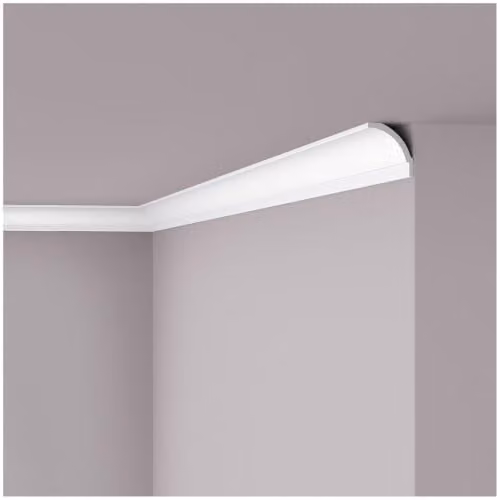 NMC Nomastyl BW1 Plafondlijst Wit - 114 stuks - 228 m - 65 x 60 x 2000 mm