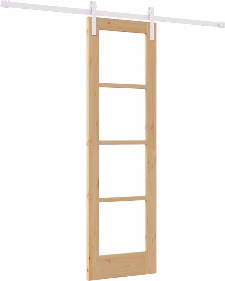 vidaXL Schuifdeur ORKDAL Naturel 61 x 198,5 cm