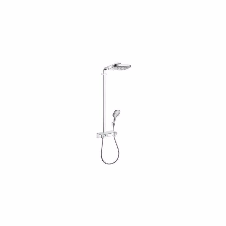 Hansgrohe Raindance Select Douchekolom Chrome met Raindance E Air 3jet 300mm Hoofddouche