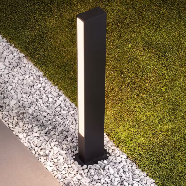 Lyora LED Tuinlamp Stor Design - Zwart - 60 cm