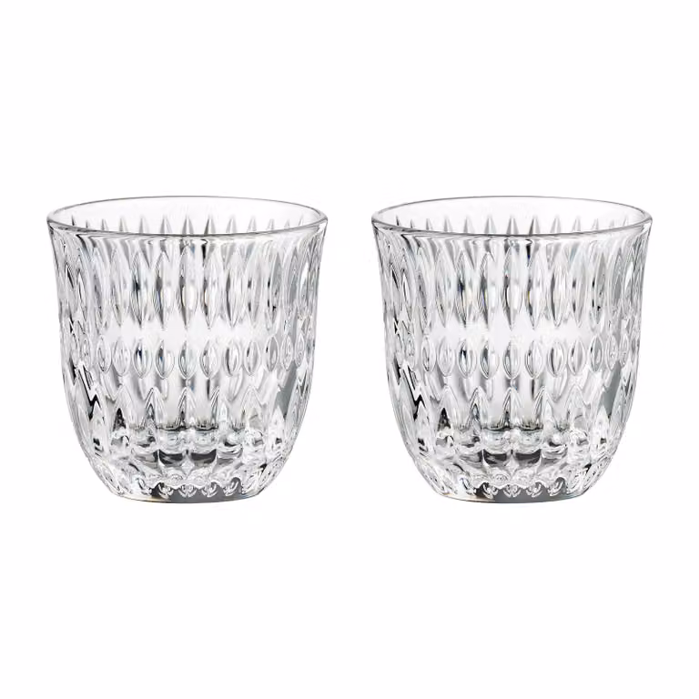 Nachtmann Ethno Barista Espressoglas 9 cl, 2-pack, Transparant