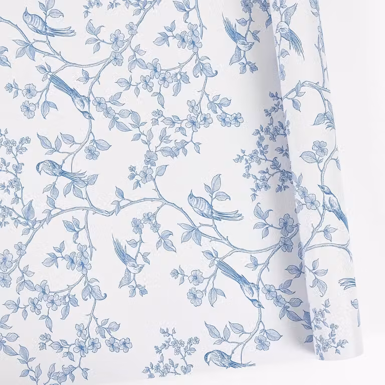 SnelShoppen Zelfklevend Behang met Bloemen en Bladeren, Waterdichte Decoratiefolie voor Meubels en Muren