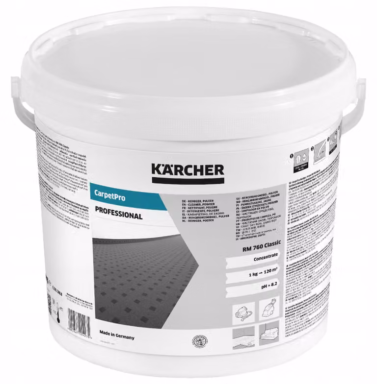 Kärcher CarpetPro RM 760 Pulver Classic tapijtreiniger poeder voor tapijten en bekleding 10 kg