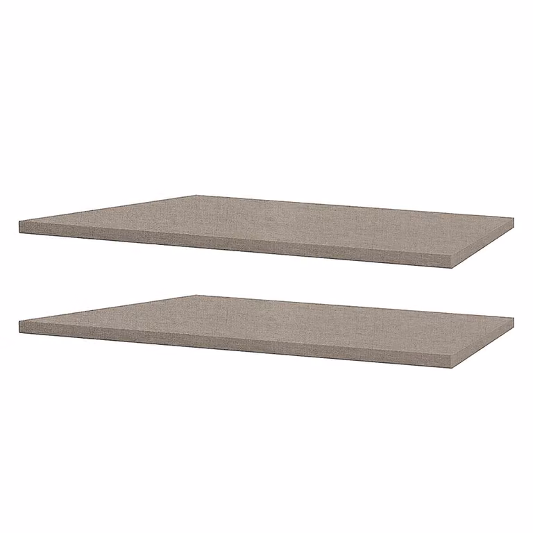 Rauch set van 2 planken voor hoekkast, beige, B: 50 cm, D: 60 cm, H: 2 cm