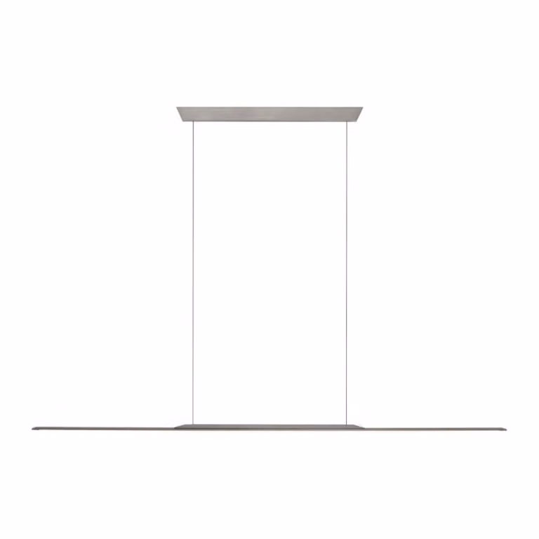 Paul Neuhaus Pure Surface LED hanglamp grijs 160 cm