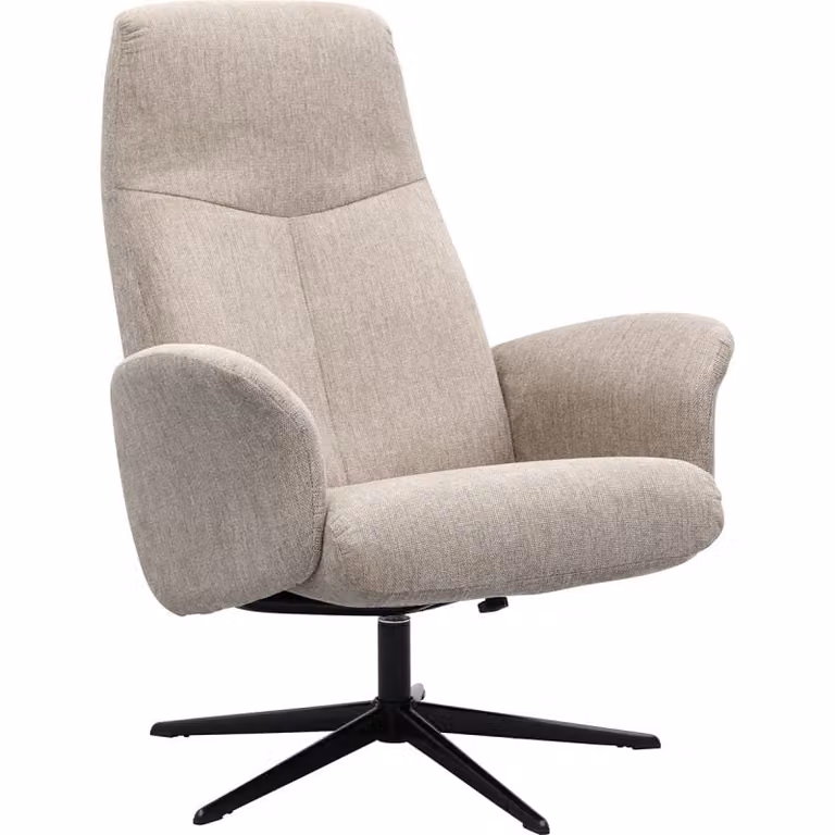Relaxfauteuil Brixton in stof Brego van Budget Home Store