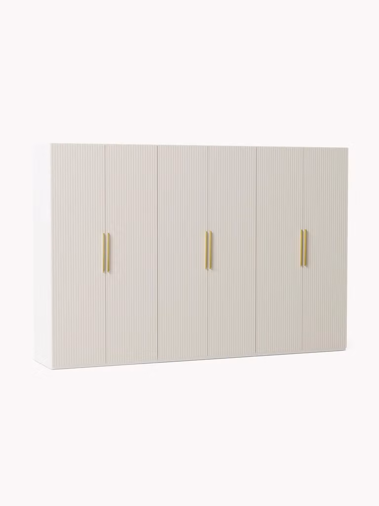 Westwing Collection Simone Modulaire Draaideurkast van Hout, Breedte: 300 cm