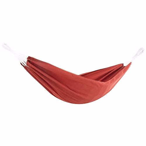Vivere Braziliaanse Sunbrella tweepersoons hangmat - Crimson