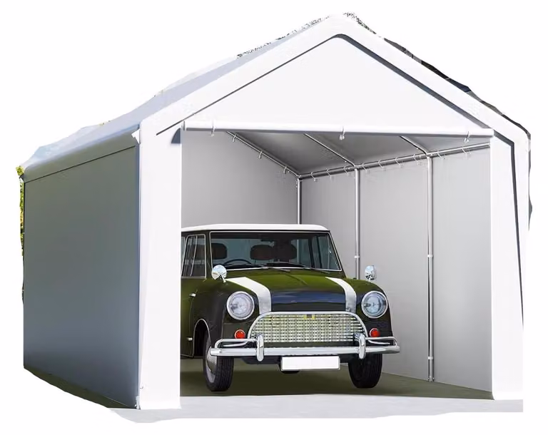 Selius Carport met duurzaam PE doek - 3 x 6 meter