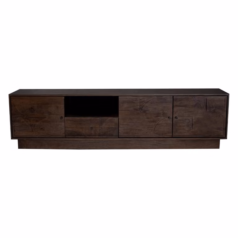Kick Collection Arvid TV dressoir - Bruin - Breedte: 190 cm