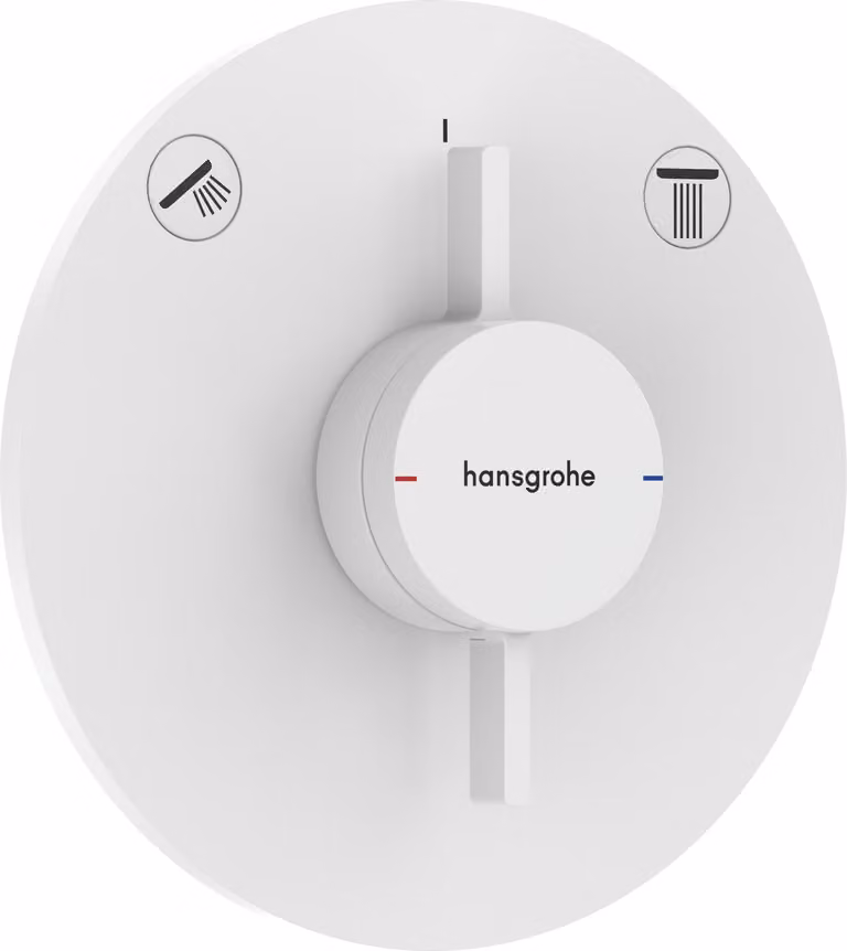 Hansgrohe DuoTurn S mengkraan inbouwmodel voor 2 functies
