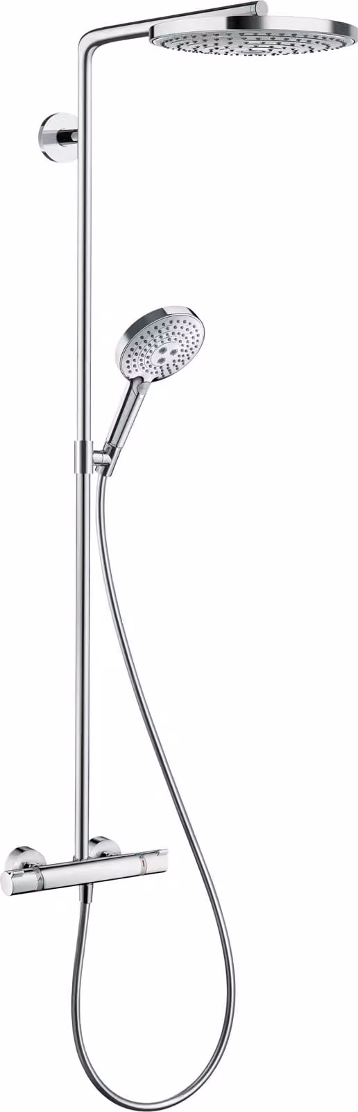 Hansgrohe Raindance Select douchekolom Chrome met Raindance S 240 hoofddouche 2jet
