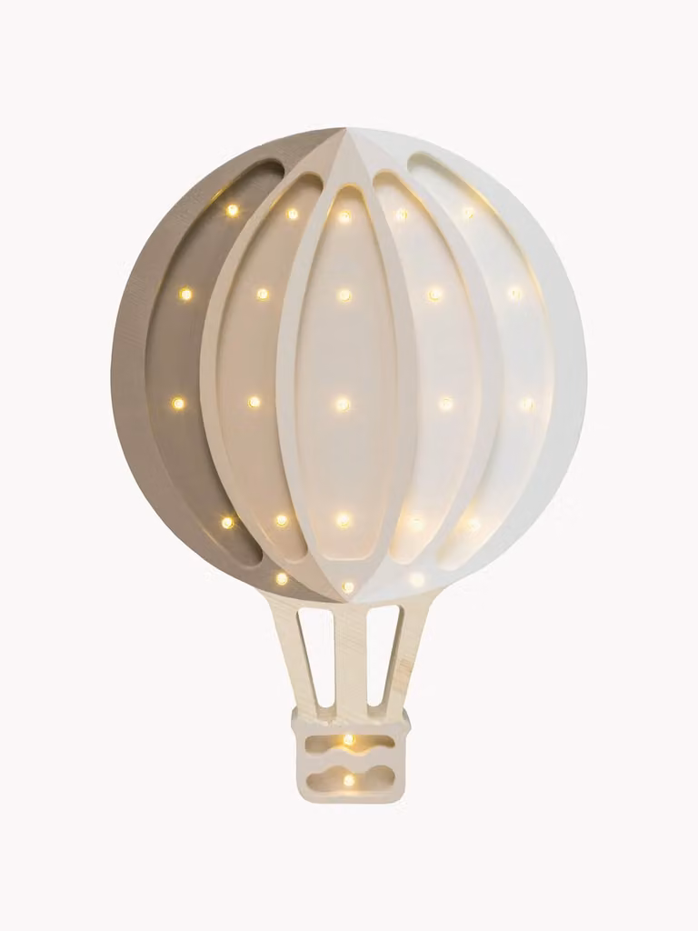Little Lights LED-nachtlampje voor kinderen in de vorm van een lampion met afstandsbediening en timerfunctie