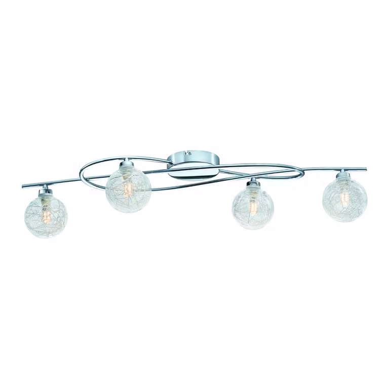 Eglo Plafondlamp Horae 4-lichts chroom