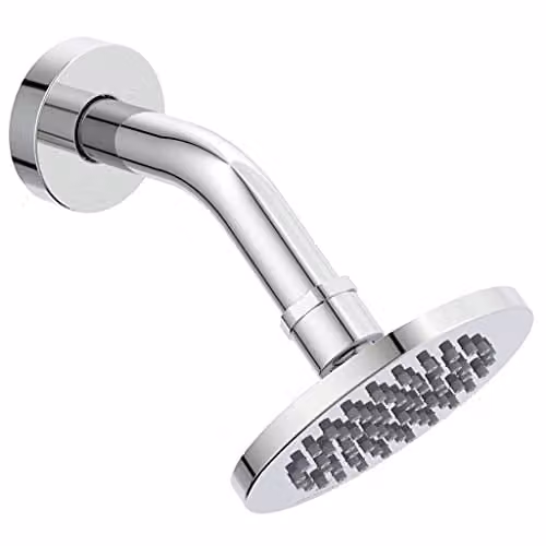 Ideal Standard IDEALRAIN regendouche met gebogen wandbevestiging, verchroomd, diameter: 100 mm