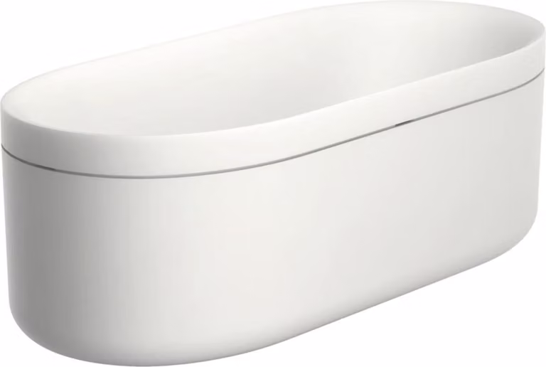Axor Suite vrijstaande badkuip, gepolijst goud, 190 x 85 cm