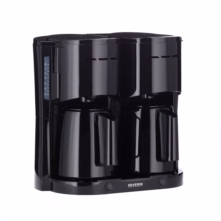 Severin KA 9315 Duo 2-in-1 Koffiemachine - Zwart
