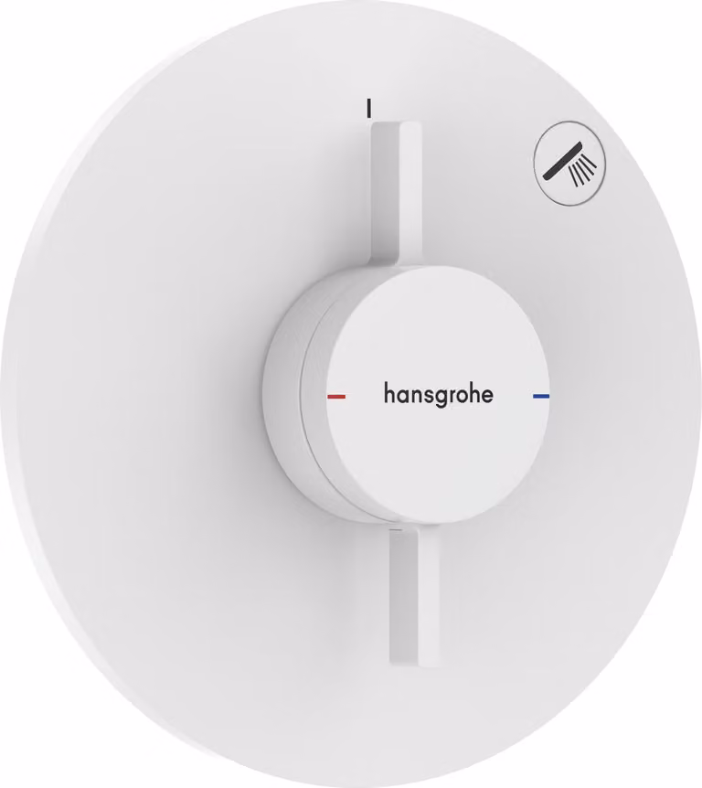 Hansgrohe 75618700 Inbouwthermostaat met 1 uitgang