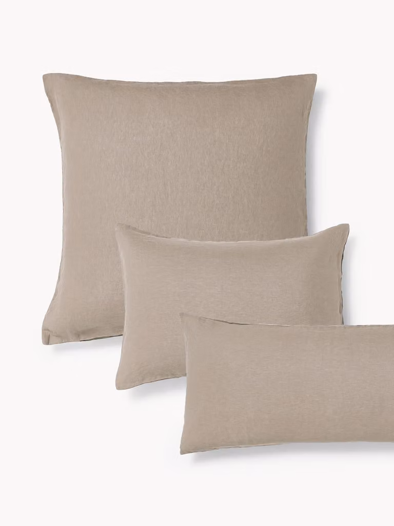 Westwing Collection Airy gewassen linnen kussenhoes 40 x 80 cm