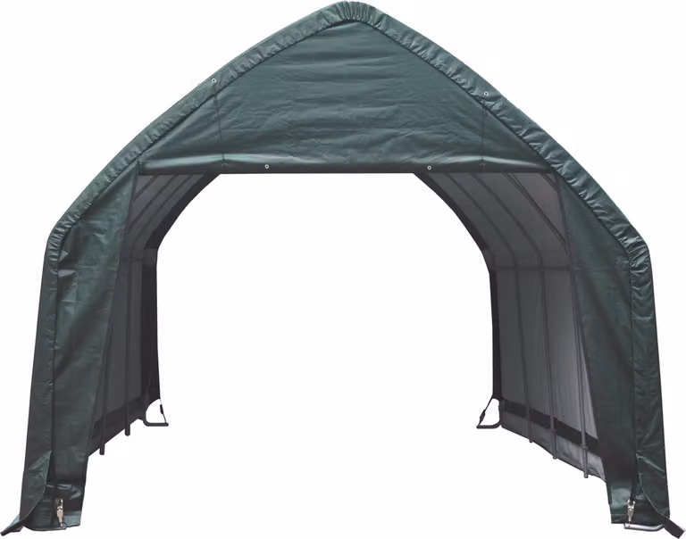 Shelter Logic Weidezelt In-A-Box folietunnel, groen, 390 x 610 cm
