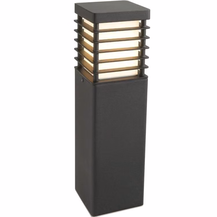 Franssen Sokkellamp Selham zwart metalen vloerlamp Hoogte: 49 cm