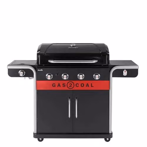 Char-Broil GAS2COAL 2.0 440 Gasbarbecue met kolenfunctie voor tuin en terras