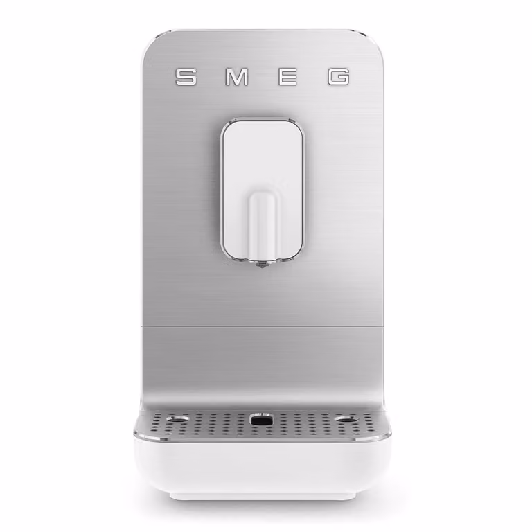 Smeg BCC11WHMEU Volautomaat Wit met ingebouwde molen en 1,4 liter waterreservoir