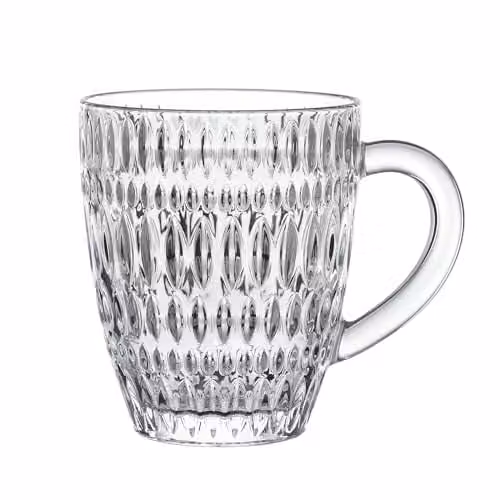 Nachtmann Ethno Barista set van 2 koffiemokken, kristalglas, 392 ml