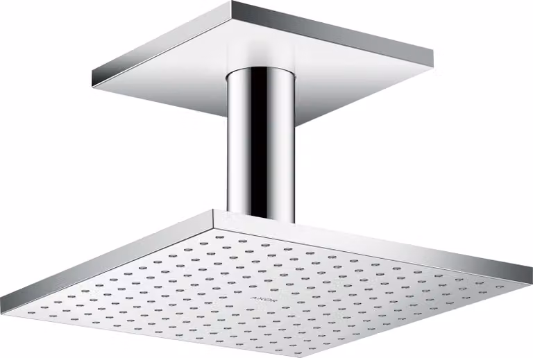 Hansgrohe Axor douchekop inbouwmodel chroom 250/250 met 2 straalpatronen voor plafondmontage