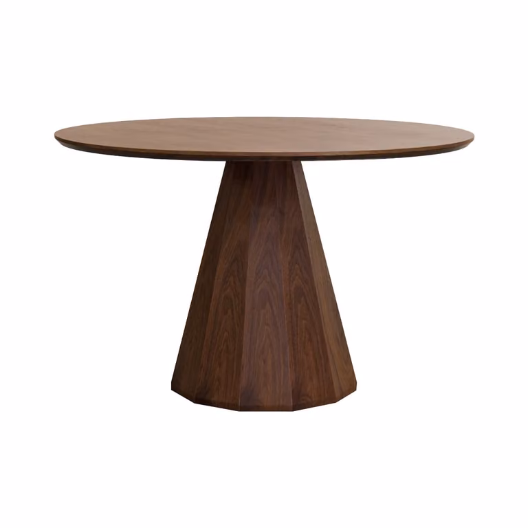 Kick Collection eettafel Viggo - Rond - Ø 120 cm - Bruin