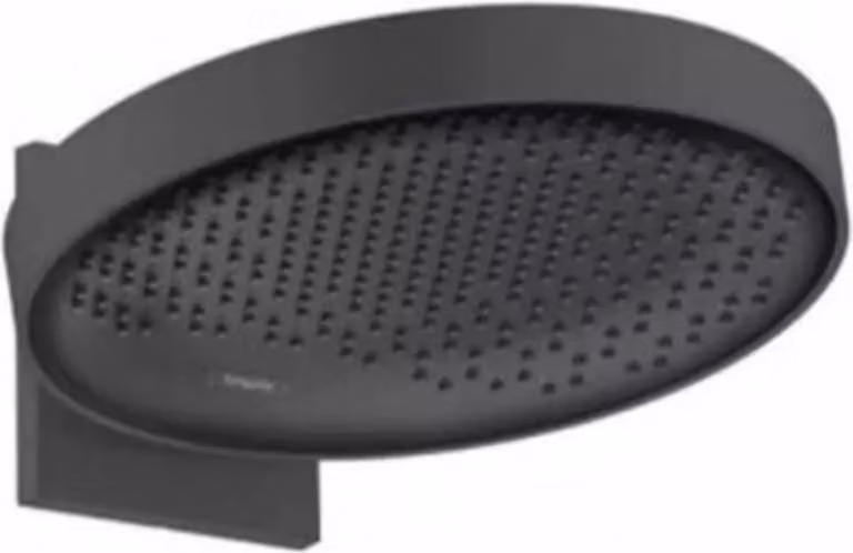 Hansgrohe RAINFINITY 360 Kopdouche inbouwmontage mat zwart wandmontage