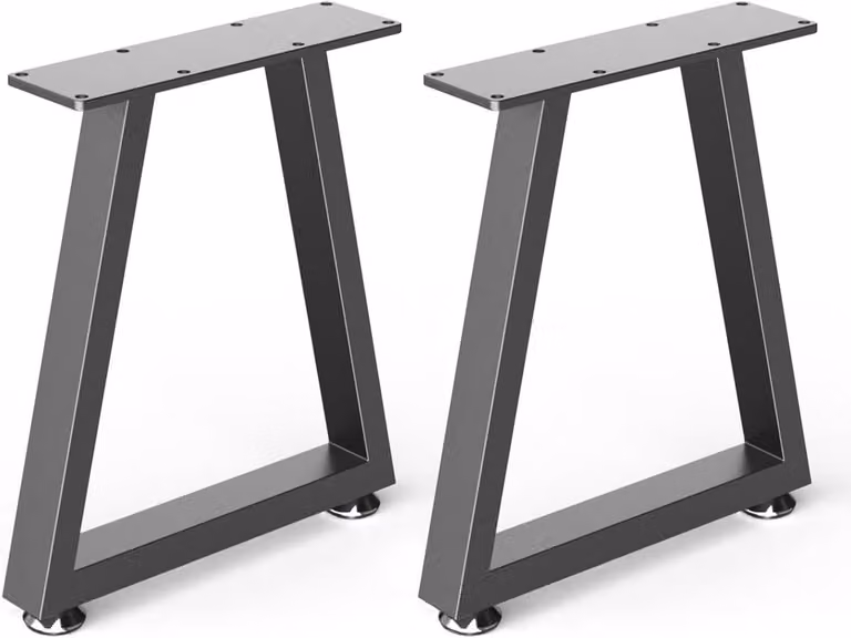 Metalen salontafel poten set van 2 - Stevige en stabiele industriële tafelpoten voor doe-het-zelvers