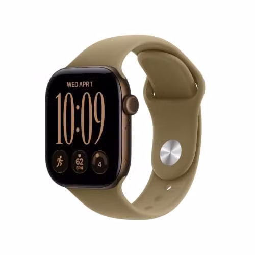 Apple Watch Series 12 GPS Smartwatch met OLED-scherm in brons of groen