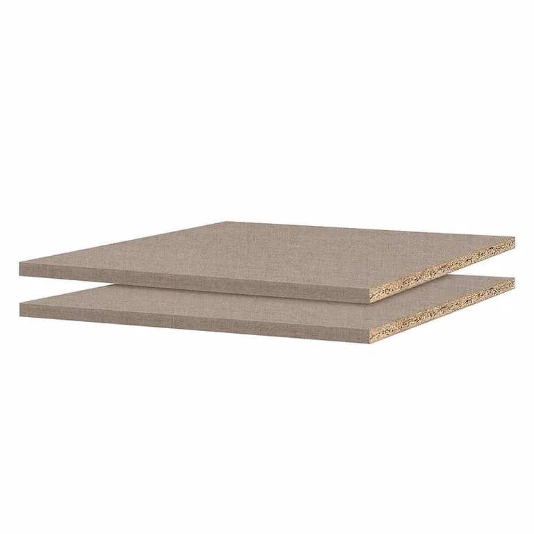 Rauch Set van 2 Planken Beige B/D/H: 45 x 1 x 43 cm
