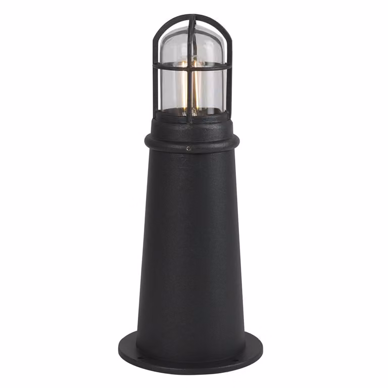 KS Verlichting Scheepslamp Harbour 1 Industriele Tuinlantaarn - Zwart