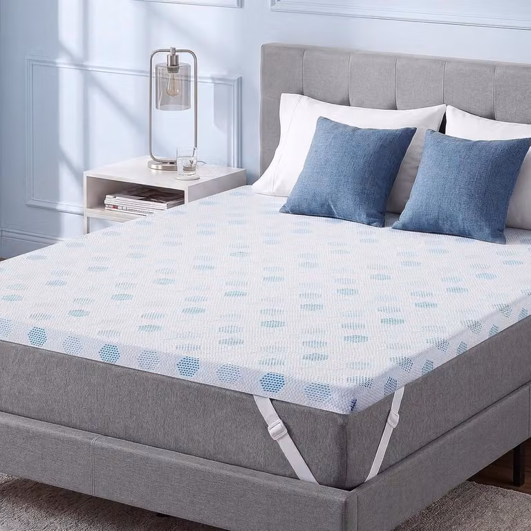 Ademend gel-traagschuim matras voor volwassenen 180 x 200 cm, 7 cm dikte