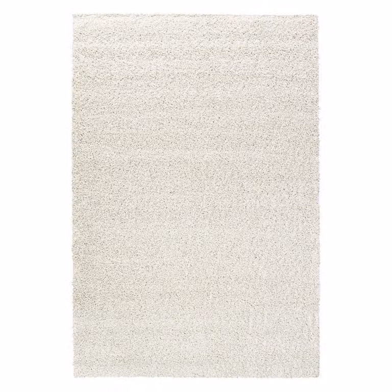 Vloerkleed Teun wit rechthoekig van Budget Home Store