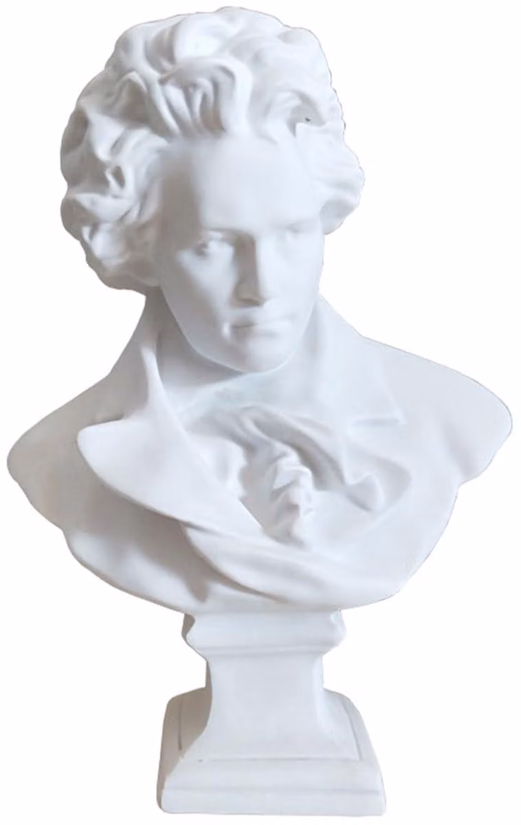 Unyqoos Beethoven sculptuur voor elegante decoratie