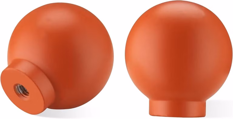 4 Stuks Ronde Meubelknoppen van Aluminium voor Dressoirs, Lades, Garderobes en Kinderkamers