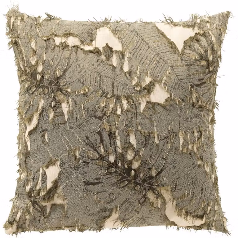 Sierkussen Nilo Oil Green 45 x 45 cm van Budget Home Store