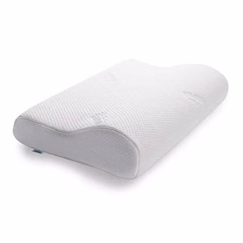 Tempur Original Queen hoofdkussen traagschuim - Stevig - Wit - B/D/H: 61 x 31 x 8/5 cm