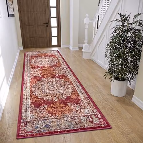 Hanse Home Maderno Oosters Tapijt Loper - Rood - 80 x 240 cm